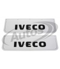 2 FALDILLAS DEÑLANTERAS IVECO LETRAS RELIEVE 60X18CM