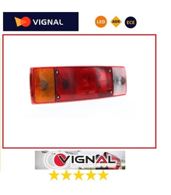 PILOTO TRASERO CON LUZ MATRICULA - VIGNAL