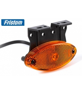 PILOTO AMBAR LED CON SOPORTE 12/36V-FRISTOM