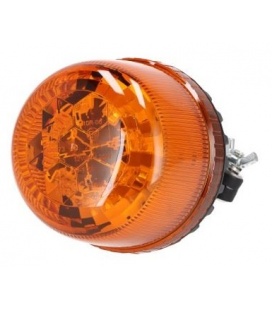 ROTATIVO CLAVADO LED 12/24V AMBAR-3 FUNCIONES