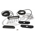 LUZ DIURNA 2 UNIDADES KIT-LED 12/36V-CABLE 3,5M
