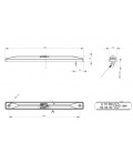 PILOTO TRASERO LED ROJO 12/24V