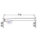 TUBO GUARDABARROS MAN TGX TGA EURO 6 IZQ/DCH