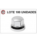 CUBRETUERCAS PLATA PLASTICO
