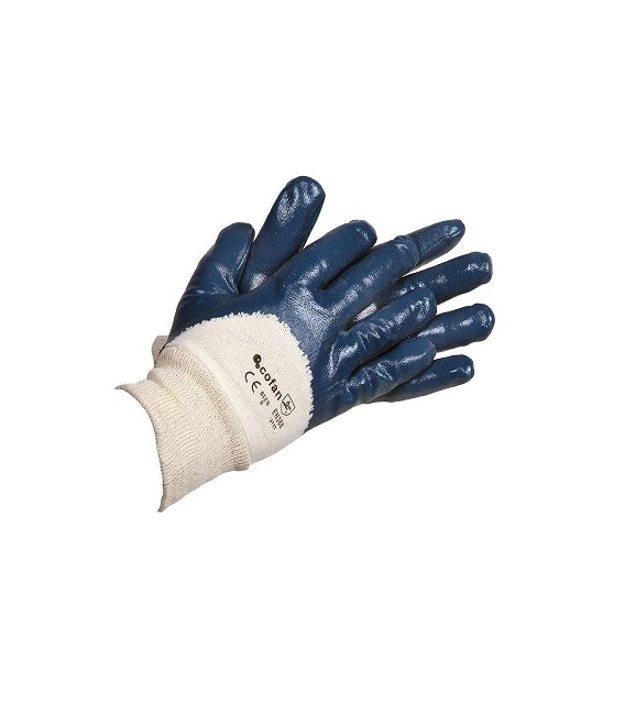 GUANTES NITRILO AZUL TALLA 10