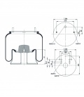 FUELLE COMPLETO EJES MERCEDES-SCHMITZ-WEWELER
