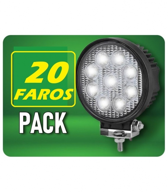 FOCO TRABAJO LEDS 12v/24v