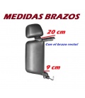 RETROVISOR ELECTRICO SCANIA-BRAZO SUPERIOR 20cm