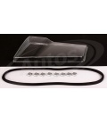 CRISTAL FARO VOLVO CON JUNTA Y GRAPAS