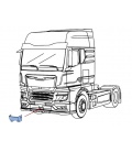 CUBIERTA SENSOR RADAR PARAGOLPES MAN TGS/TGX Desde 2021