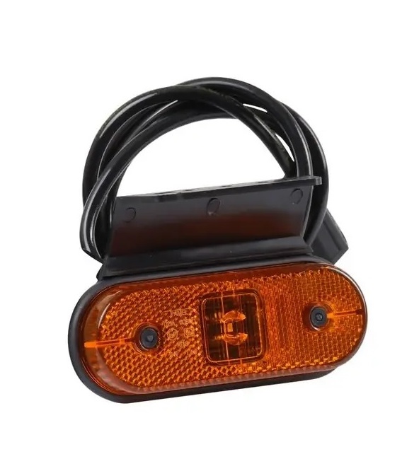 PILOTO LED AMBAR CON CABLE