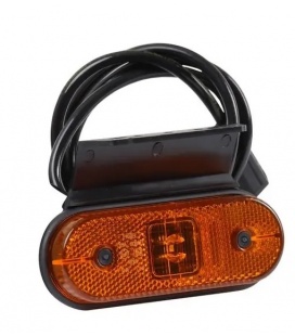 PILOTO LED AMBAR CON CABLE