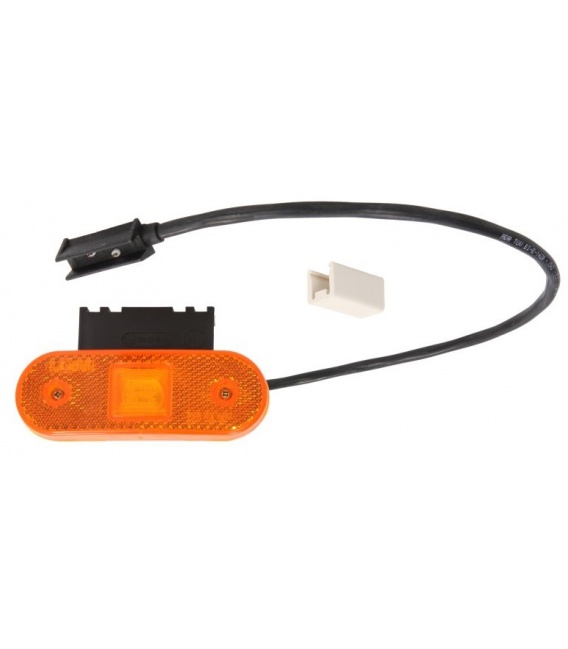 PILOTO LED LATERAL AMBAR 12/24V