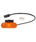 PILOTO LED LATERAL AMBAR 12/24V