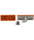 PILOTO LATERAL AMBAR MAN-4 LEDS