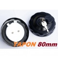 TAPON DEPOSITOS NEGRO 80MM