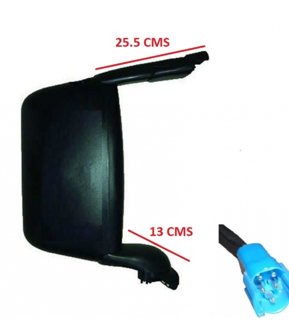 RETROVISOR SCANIA LADO CONDUCTOR BRAZO LARGO 205mm