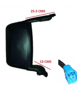 RETROVISOR SCANIA LADO CONDUCTOR BRAZO LARGO 205mm