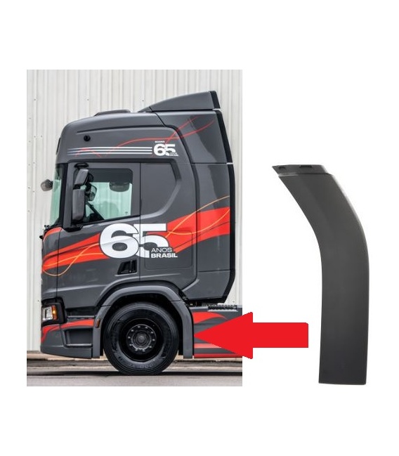 MOLDURA TRASERA SCANIA SERIE 7