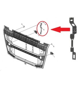 SOPORTE CALANDRA VOLVO FH5 DESDE 2021