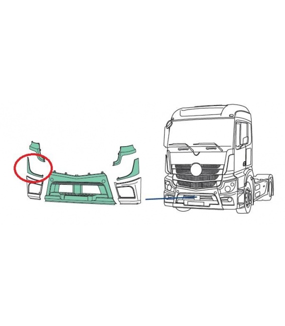 PERFIL MERCEDES ACTROS MP4 STREAM-CLASSIC