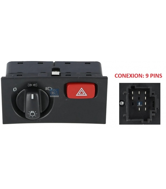 PANEL CONTROL LUCES SCANIA