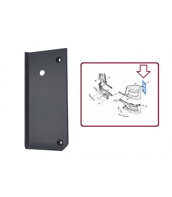 PLACA ESQUINA CUBREFARO MAN TGX Desde 2021