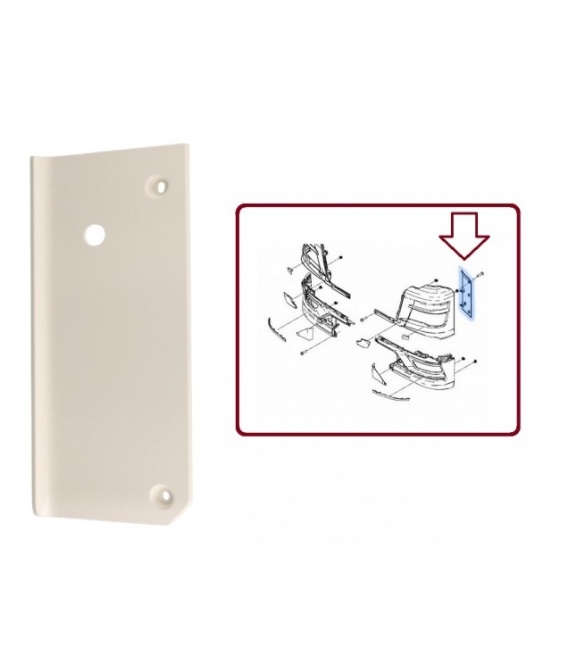 PLACA ESQUINA CUBREFARO-PARAGOLPES-MAN TGX Desde 2021