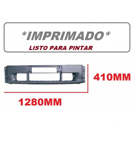 PARAGOLPES ATEGO GRIS