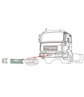 ESQUINA PARAGOLPES METALICA MAN F2000/F90-(CABINA ANCHA 2500 MM)
