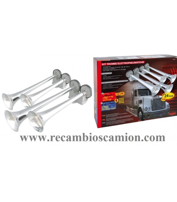 BOCINAS DOBLES AIRE 24V15A