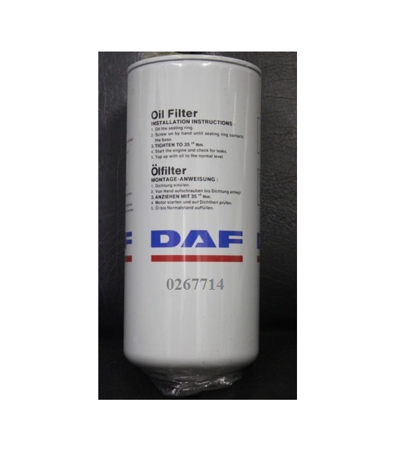 FILTRO ACEITE DAF 0267714