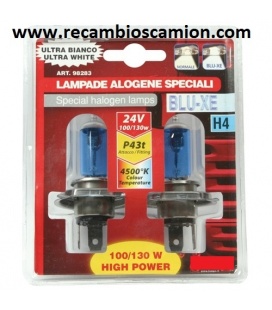 LAMPARAS H4 EFECTO XENON 24V