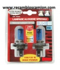LAMPARAS H4 EFECTO XENON 24V