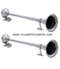 BOCINA 24V/12V Metalica.