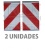2 BANDERINES INDICADOR PUERTA ELEVADORA KMR1