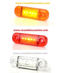 PILOTO 5 LEDS MINI 24V/12V