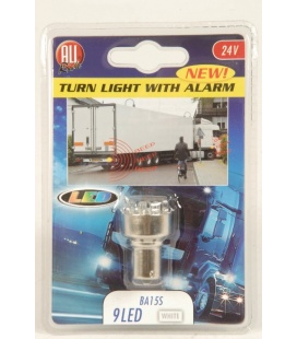LAMPARA CON ALARMA 9 LEDS 24V