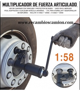 LLAVE RUEDAS MANUAL 32/33mm.