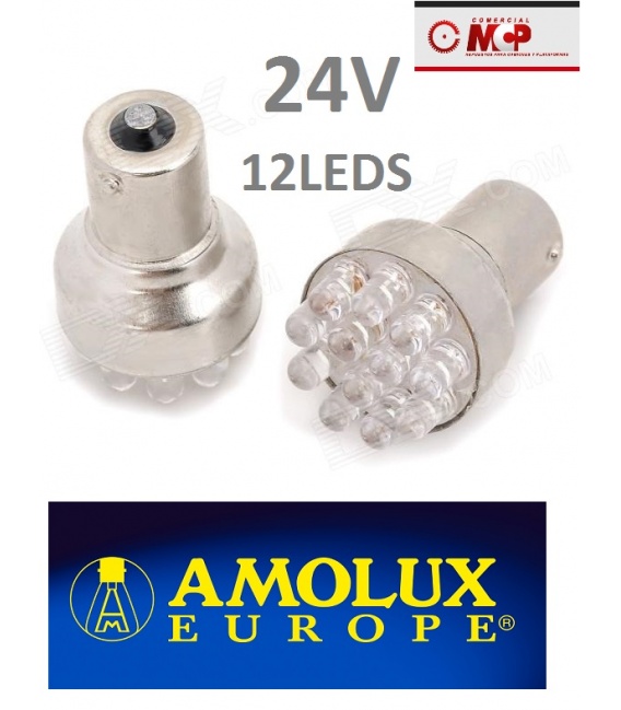 BOMBILLA 12 LEDAS AMOLUX