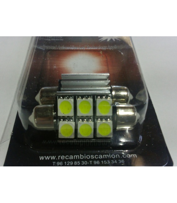 LAMPARAS 6 LEDS 24V 