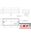 LUZ INTERIOR 12 LEDS 24/12V