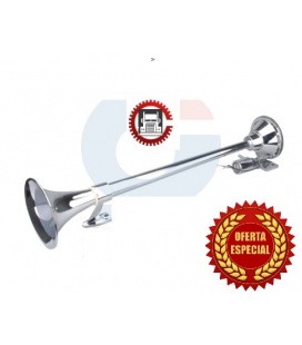BOCINA 640MM CINC CROMADA