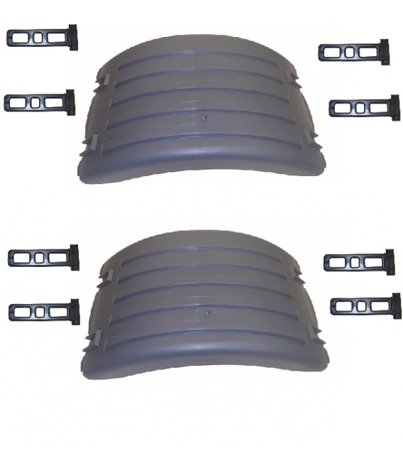 2 GUARDABARROS SCANIA CON 4 GOMAS