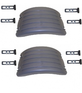 2 GUARDABARROS SCANIA CON 4 GOMAS