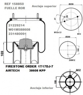 SUSPENSION AIRE ROR