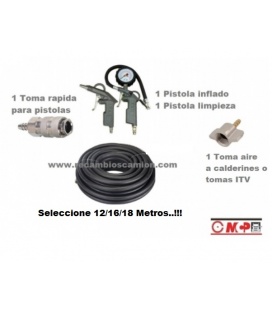 PISTOLAS CON MANGUERA