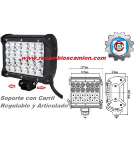 FOCO LEDS 72W 12V/24V