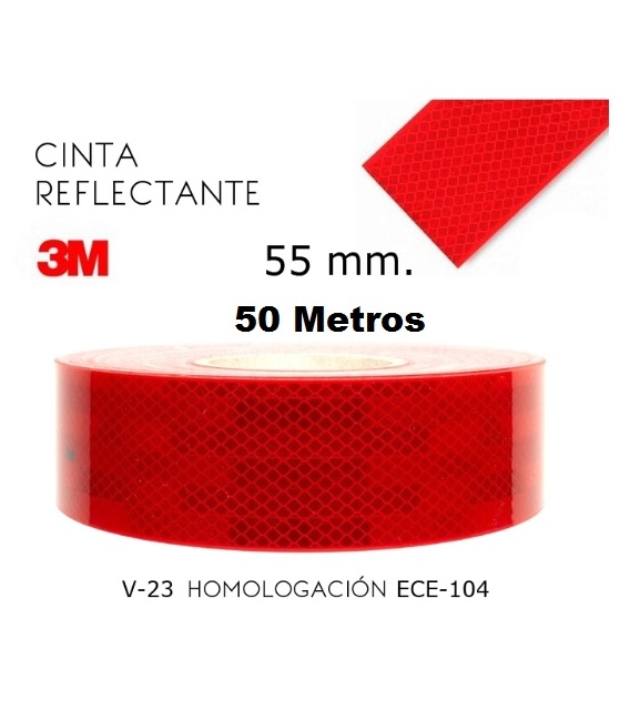 Adhesivo reflex remolques(rollo 50 metros)