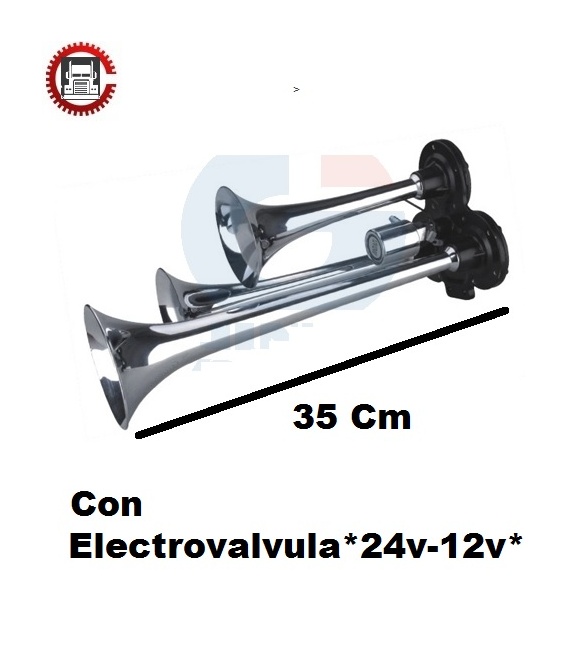 BOCINA TRIPLE 12/24V +Aire.